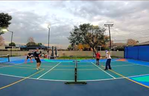 Bad Pickleball High Level Rec 5 0 Jeff Warnick Warren Tamanaha Wes Burrows Elliot Oliver 2 games