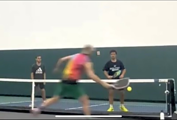 Attempted homicide: 5.0 pickleball games w Connor Sam and Brian part 3
