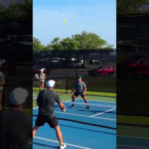 Crazy get and insane point #pickleballhighlights #pickleball #pickleball...
