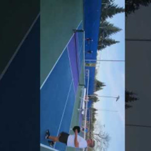 Pickleball hard serves - set up for easy 3rd shot #ace #return to net #s...