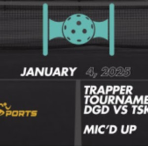 Trapper Pickleball Tournament Mixed Doubles - Dinkers Gonna Dink VS The ...