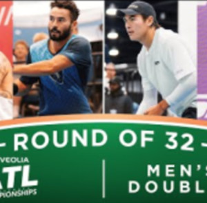 McGuffin/Khlif v Hovenier/Young at the Veolia Atlanta Pickleball Champio...