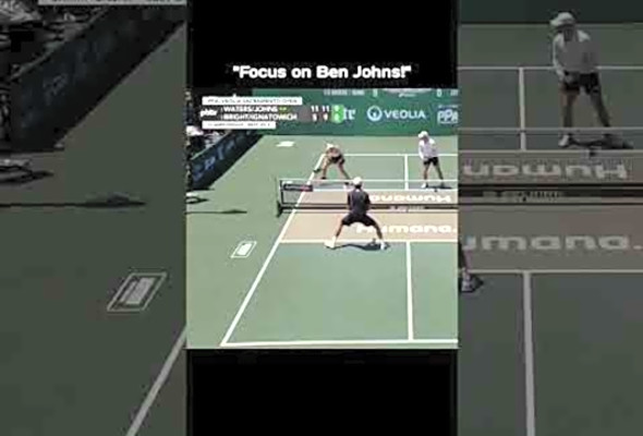 Lighting Fast Hands! atPPAtour #shorts #pickleball