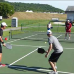 Pickleball Rocks 5-0 Summer Shootout Josh Elliott/Zack Grubbs v Larry Va...