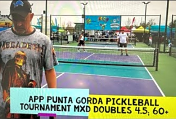 2024 APP Punta Gorda Pickleball Tournament MXD Doubles 4.5 60