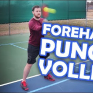 How to put away shots with a pickleball punch volley