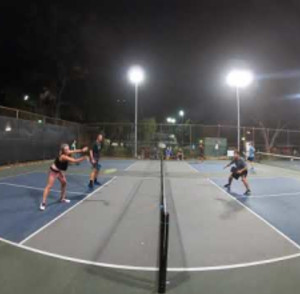 Crazy High level Pickleball 5.0 (Mixed) Jessie Irvine Rob Cassidy Michel...