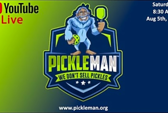 Pickleball Tournament - Doubles and singles final- Tampa, Fl LIVE - Pickle Man!