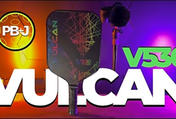 Vulcan V530 - Pickleball Paddle Review - Does it pass our tests?