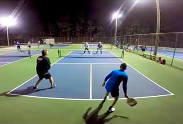 Highlights from Oregon Park Advanced Pickleball Ladder League 1-19-2021