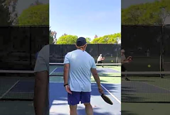 Insane Pickleball Skills &amp; Net Play Leads to Victory!