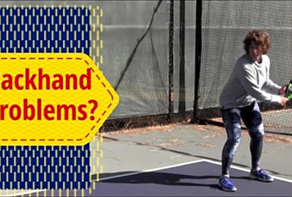 4 Mistakes Hurting Your Pickleball Backhand