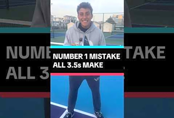 Number 1 Mistake all 3.5s MAKE #pickleball #pickleballtips #shorts