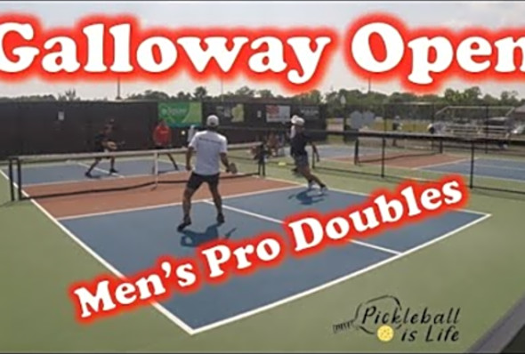 Manny Lai &amp; Alex Szczepkowski v. Robert Laidlaw &amp; Sam Kim - Galloway Open Men&#039;s Pro Doubles