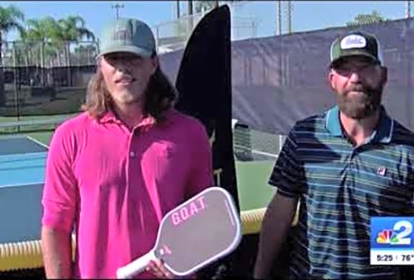 Estero-based company &quot;GOAT Paddle&quot; fueling pickleball growth