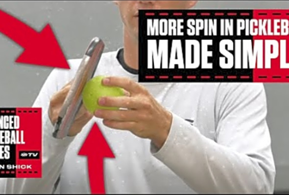 Take Advantage of Your Opponent&#039;s Spin Shot: Advanced Pickleball Singles with Collin Shick