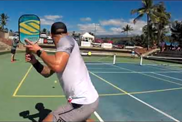 2020 Hawaii Open men&#039;s 5.0 Singles Tyson Mcguffin Vs Bryce Haslem