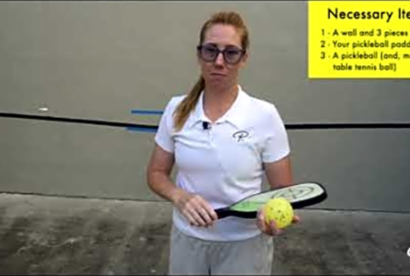 Pickleball Drills to Up Your Skills: DIY Volley, Dink &amp; Wall Drills