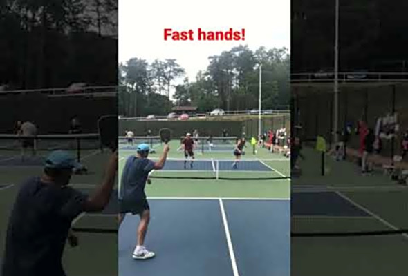 Pickleball highlight #pickleballdoubles #pickleball #dink #smash #married