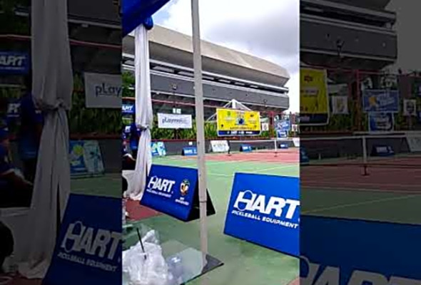 Partai Final Pickelball Kaltim Open #pickleball #volley #hart #badminton #diantaraduacintahariini