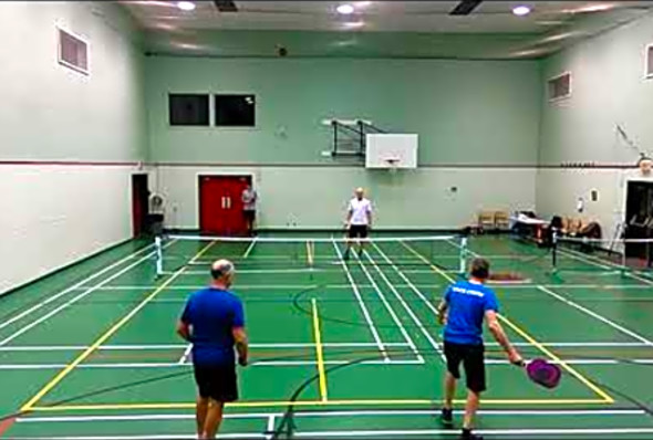 Advanced pickleball in Osoyoos BC - Feb 2, 2018 - Part Three