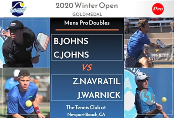 2020 Winter Open GOLD MDPro B.Johns/C.Johns v Z.Navratil/J.Warnick