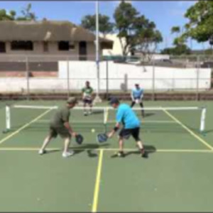 2020 Honolulu, Hawaii Petrie Park pickleball (Frans 40 1)