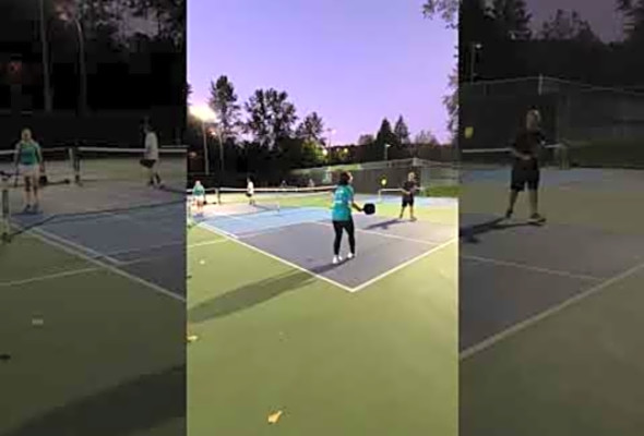 Pickleball game in the weekend #pickleballfun #paddlesport #racquetsport #tennis #pickleballpassion