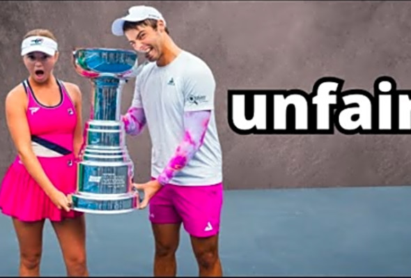 Unfair, but do you Care? Pickleball BEN JOHNS and ANNA LEIGH WATERS are DOMINATING the Sport.