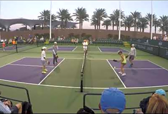 2018 Pickleball Nationals at Indian Wells MXD 3.5 50 Finals Game3a