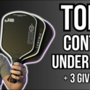 Top 3 Pickleball Paddles UNDER $100 for CONTROL GIVEAWAYS - J2, Mage Pro...