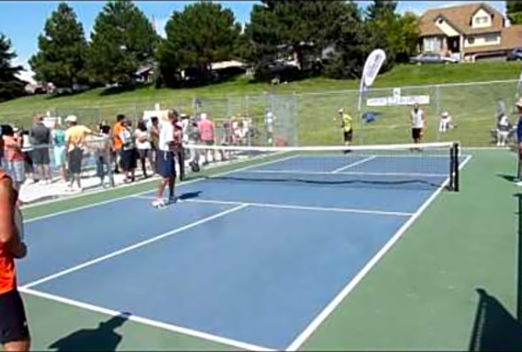 Pickleball Tournament of Champions video presented by Valenti Sports Mens Open Doubles 4th round