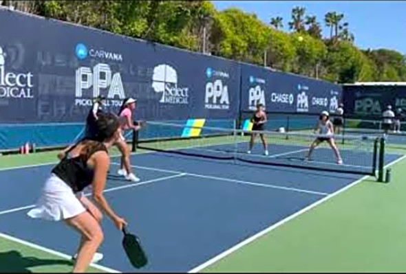 OGIO Newport Beach Womens Doubles 5.0:19,35 Bronze Medal match atteamlumpickleball