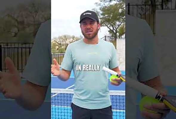 Pickleball Pro Tip: Stacking VS Straight Up Centerline Athletics Thomas Wilson #pickleball #shorts