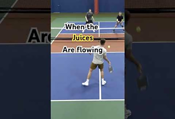 1... 2... 3rd time&#039;s the charm! #pickleball #doubles #highlights