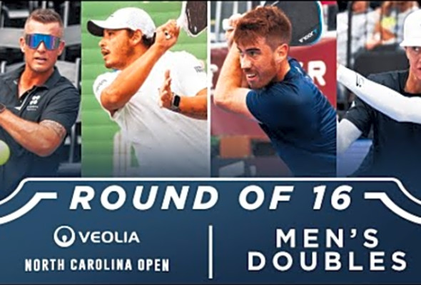 Staksrud/Patriquin v Emmrich/De La Rosa at the Veolia North Carolina Open