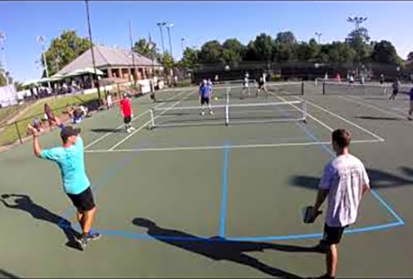 2019 St Louis Wolfe Invitational Pickleball Tournament Men&#039;s Doubles Open R2