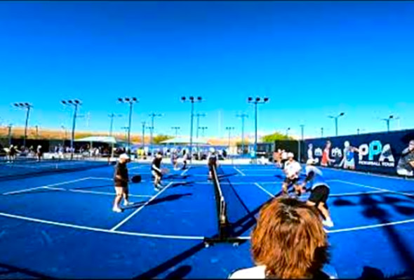 2022 PPA Championship Men&#039;s Pro Doubles Derek Shearer Kyle Whatnall Kyle Koszuta Danny Jensen