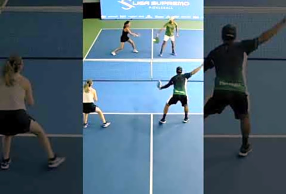 HIGHLIGHJT QUARTAS DUPLA MISTA TERCEIRA ETAPA LIGA SUPREMO DE PICKLEBALL - GAME 01