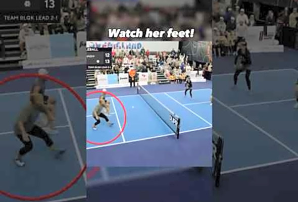 Not even close  #pickleball #pickleballtiktok #pickleballhighlights ##pickleballtournament