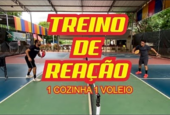 PICKLEBALL TREINO DE REAO #bapickleball #pickleballislife #pickleball #pickleballbrasil
