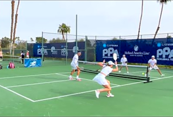 Smith/Devilliers vs Newell/De La Rosa - 2023 PPA Masters - Pro Mixed Doubles