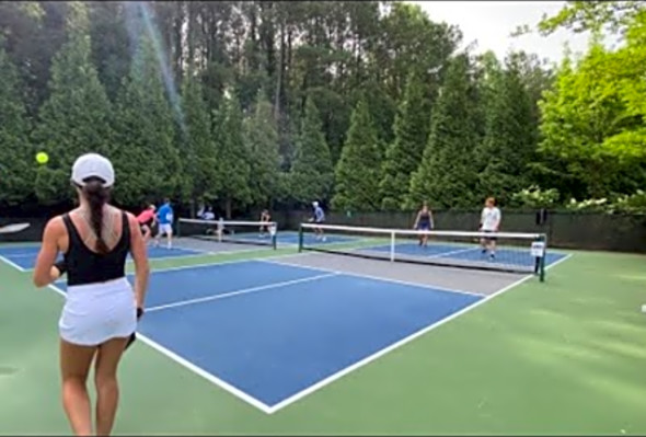 5.0 19 Pickleball Mixed Doubles Round 1 Jennifer Traveler/Kyle Koszuta