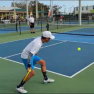 Gold Medal Match: Men&#039;s 3.5 60 Singles Pickleball at Diamond Amateur Cha...