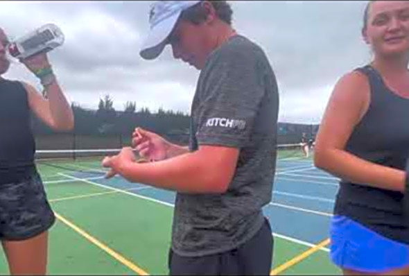 PPA TX Open MXD5.0 Johnson,Jorja / Stone,Wyatt vsCarr,Kasia/Robertson,Chris Score: 11-8,12-14,11-4