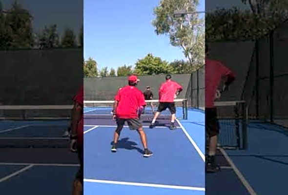 Saved it! #shorts #pickleball #pickleballplayers #pickleballtournament #pickleballaddict