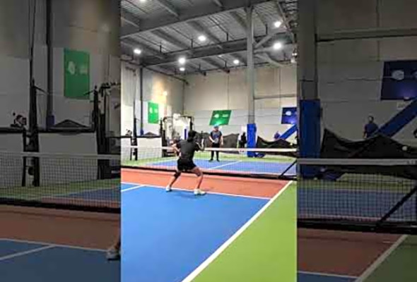 Being a menace in mixed #pickleball #sports #highlights