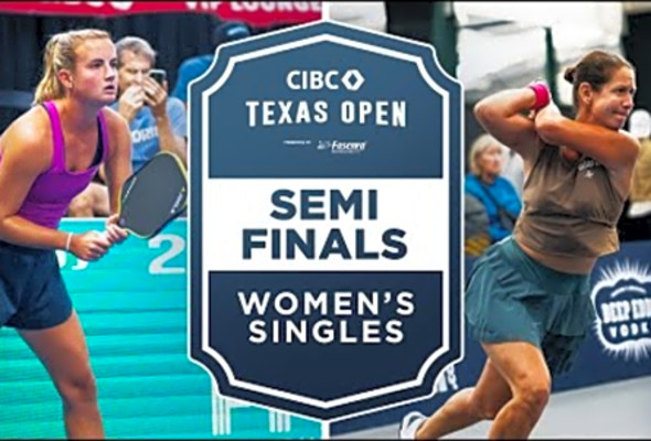 Kate Fahey v Salome Devidze at the CIBC Texas Open