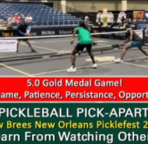 Pickleball Strategy! How To Succeed Using Patience And A Soft Game! 5.0 ...