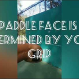 How to drill with your Pickleball Paddle Face in Mind.